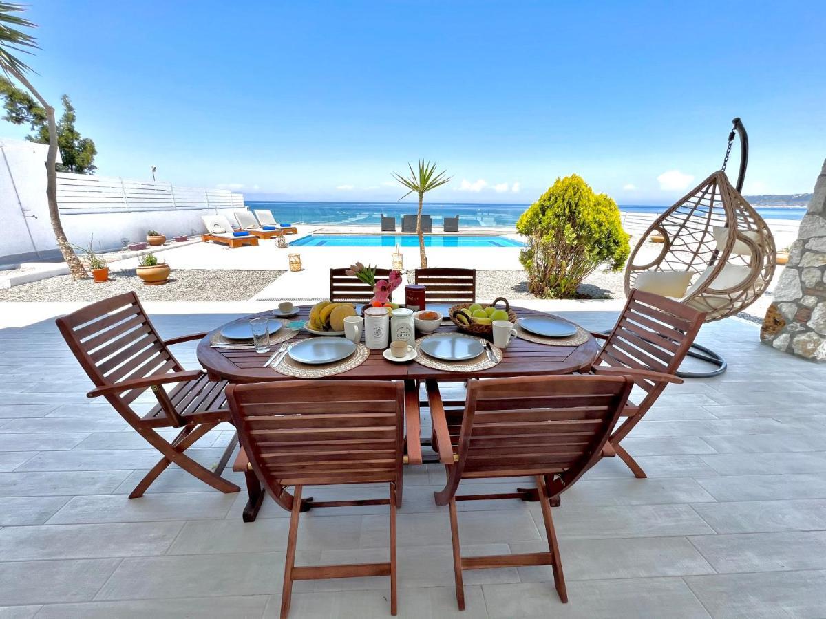 Vaso Beach Front Villa Jaliszósz Kültér fotó